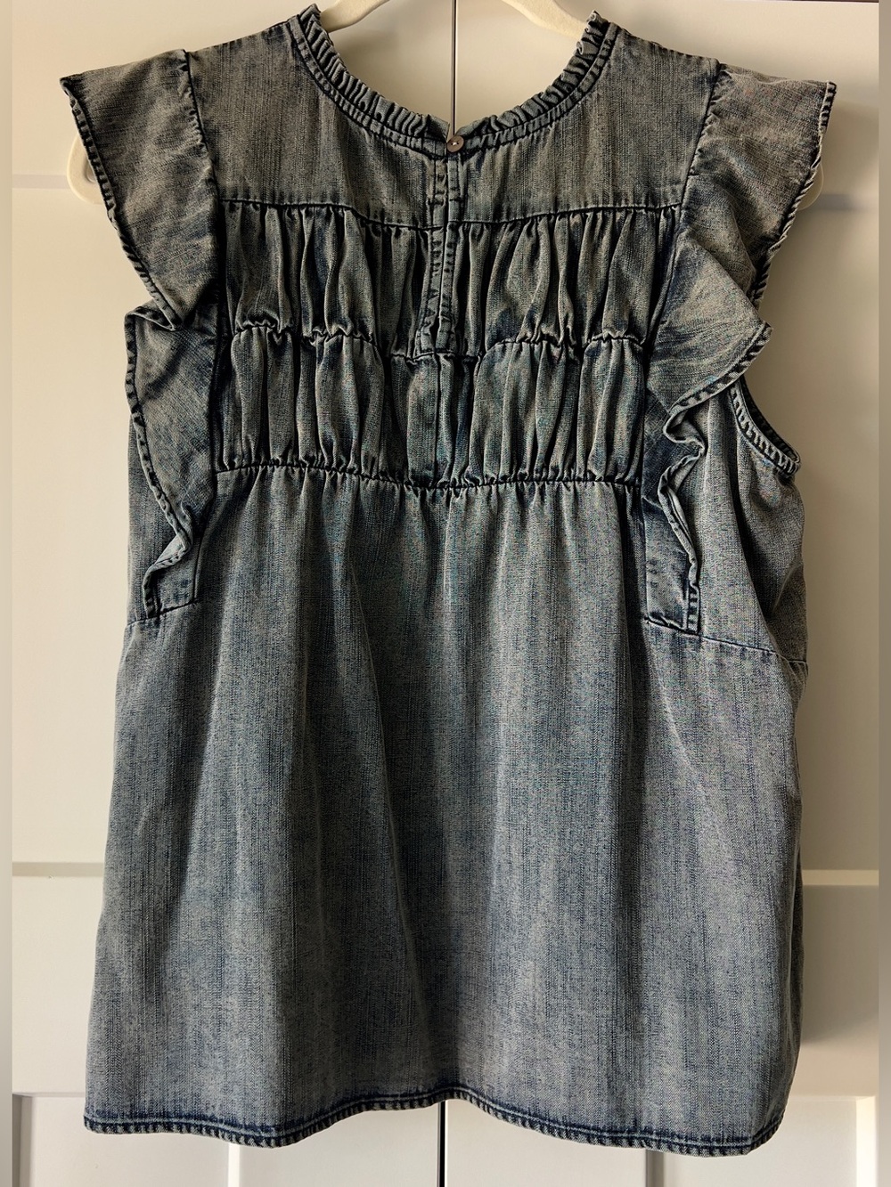 Rails Filomena Ruffle Top Ink Wash - Medium - Picture 4 of 9